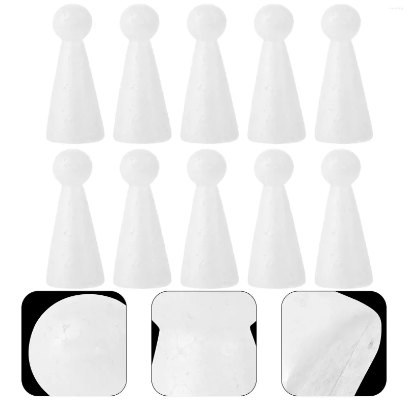 Brand: CraftyShapes, Type: Foam Cone, Specs: White, Smooth, Keywords:  Christmas, DIY Crafts, Floral Modeling, Key Points: Party Decoration,  Polystryene Material, Main Features: Conical Shape, Versatile Use